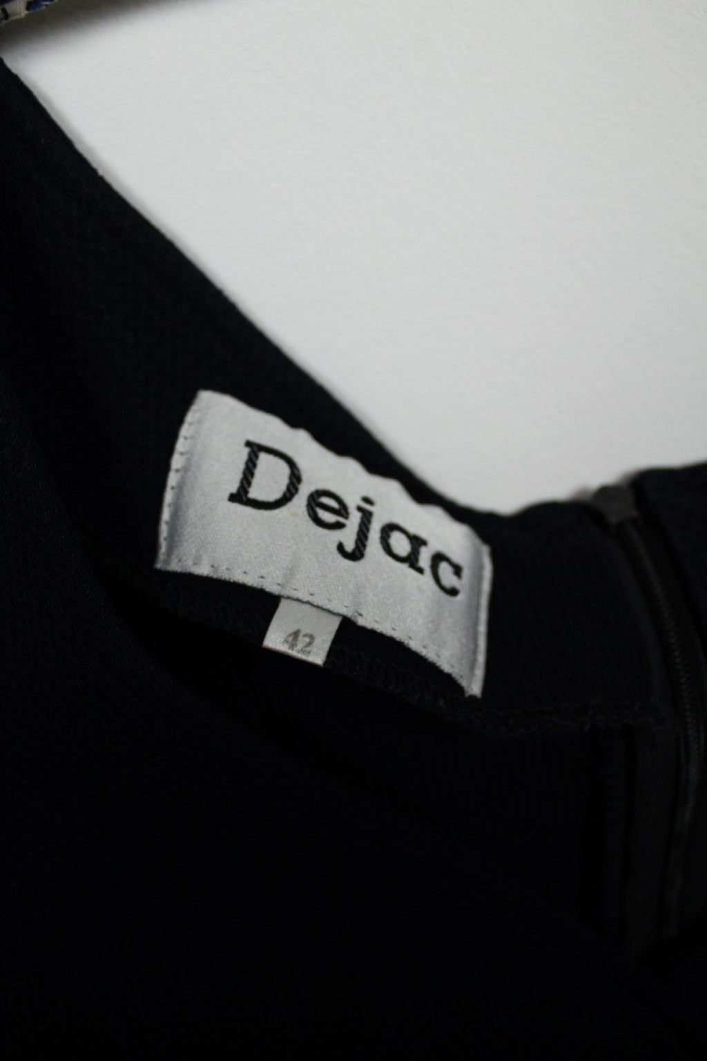 🌸Robe portefeuille style officier vintage 90's texturée bleu marine - automne/hiver🍒