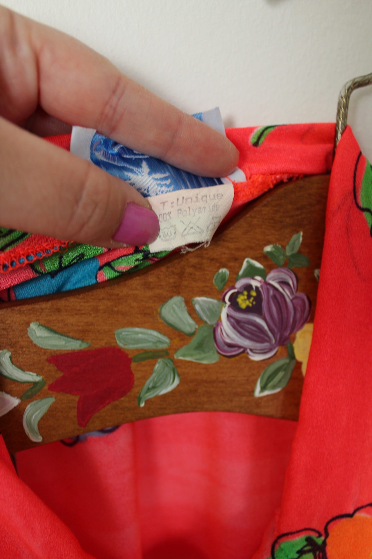🌸🍒Chemise vintage 90's fleurs de Lys XXL tons chauds - Taille 38/40🍒🌸