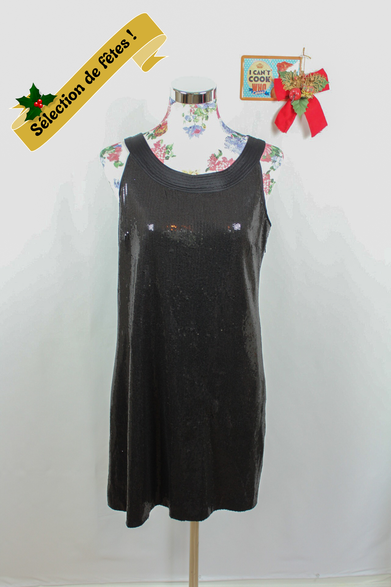 ✨Robe noire à petits sequins Mexx Y2k 2000's - fêtes & soirées✨