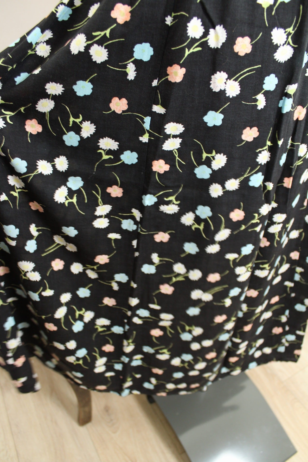 🍒🌸Jupe vintage 90's Daxon imprimé fleuri - Taille 36 à 40🌸🍒