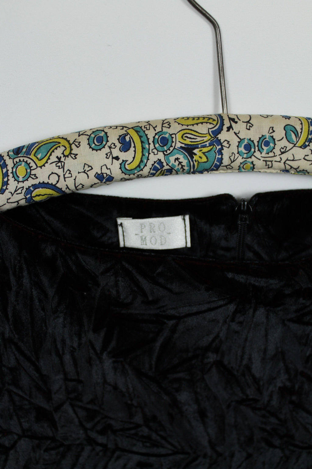 ✨Robe en velours froissé reflets bordeaux cuivré - Promod vintage 80's - robe de soirée✨