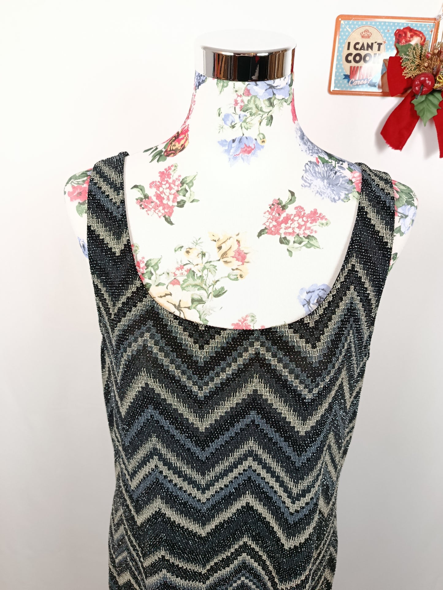 ✨Robe de soirée  stretch zigzag glitter spéciale fêtes✨