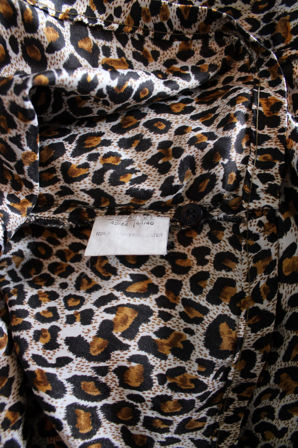 ✨Chemise vintage 90's imprimée léopard satiné✨