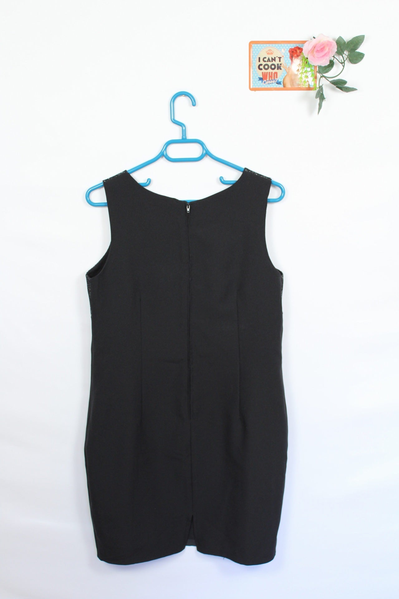 ✨Ensemble de soirée noir vintage 90s - robe + Boléro manches pailletées✨