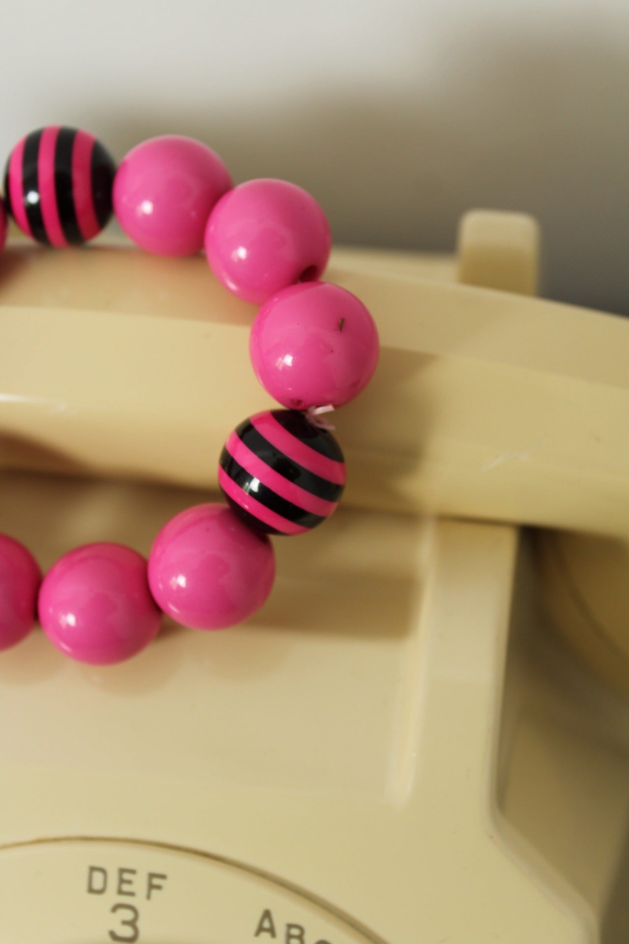 🌸🍒Bracelet rose pep's vintage 90s/2000s🍒🌸