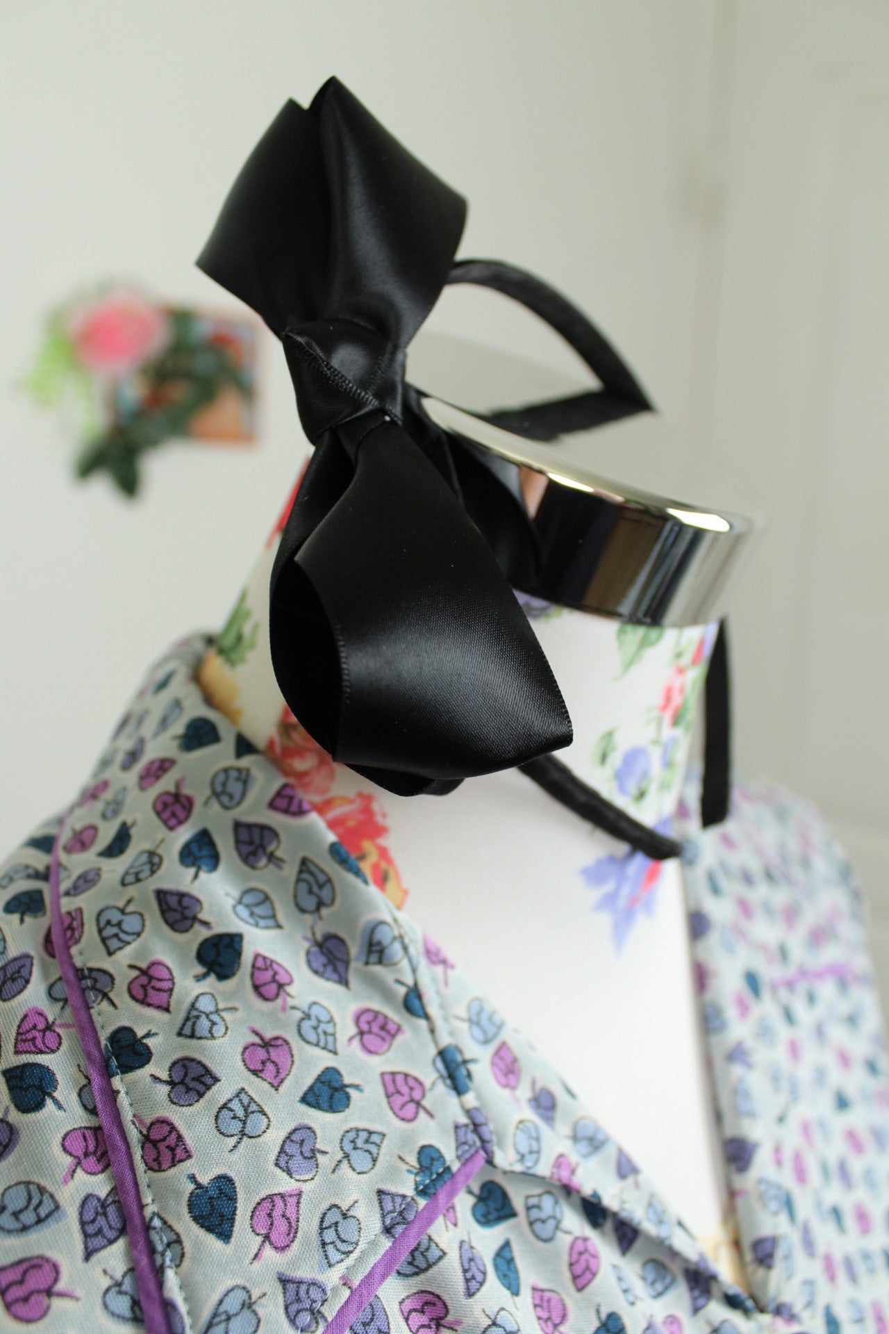 🌸🍒Serre-tête rétro pin-up/rockabilly nœud en satin🍒🌸