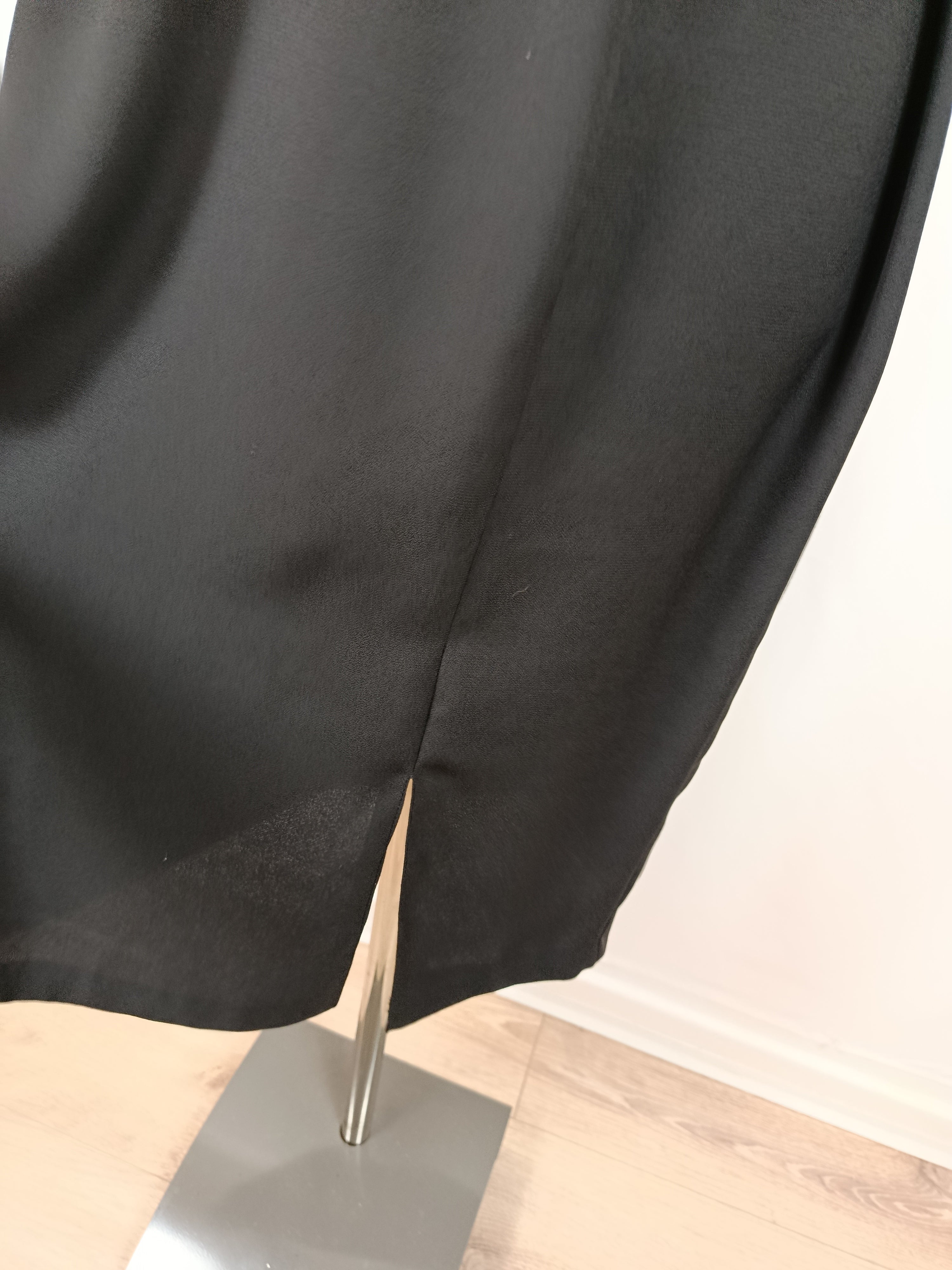 ✨Robe noire vintage 90's ceinture perlée - élégante & coupe pin-up✨