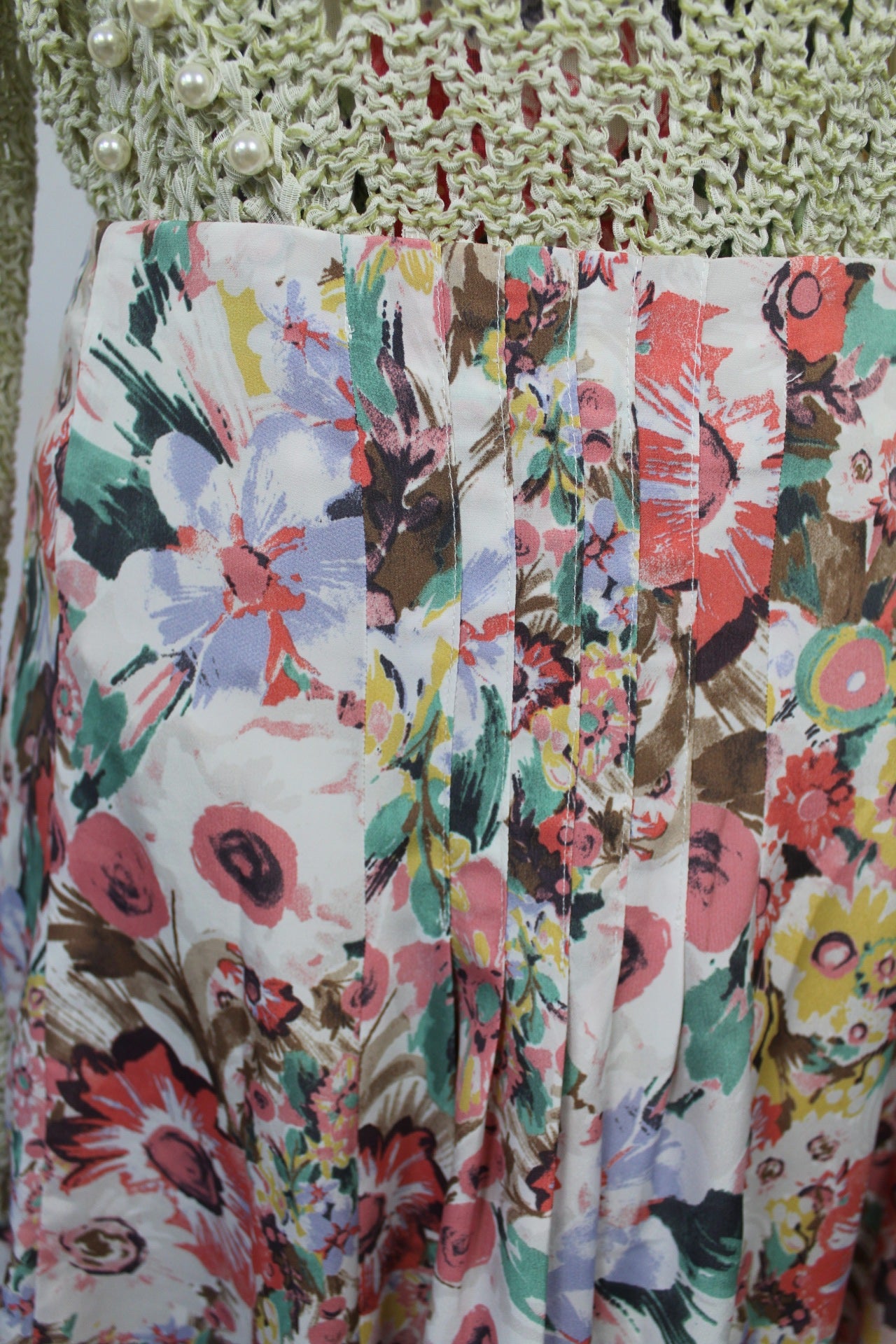 🌸🍒Jupe Burton printanière ultra fleurie - Taille 44🍒🌸