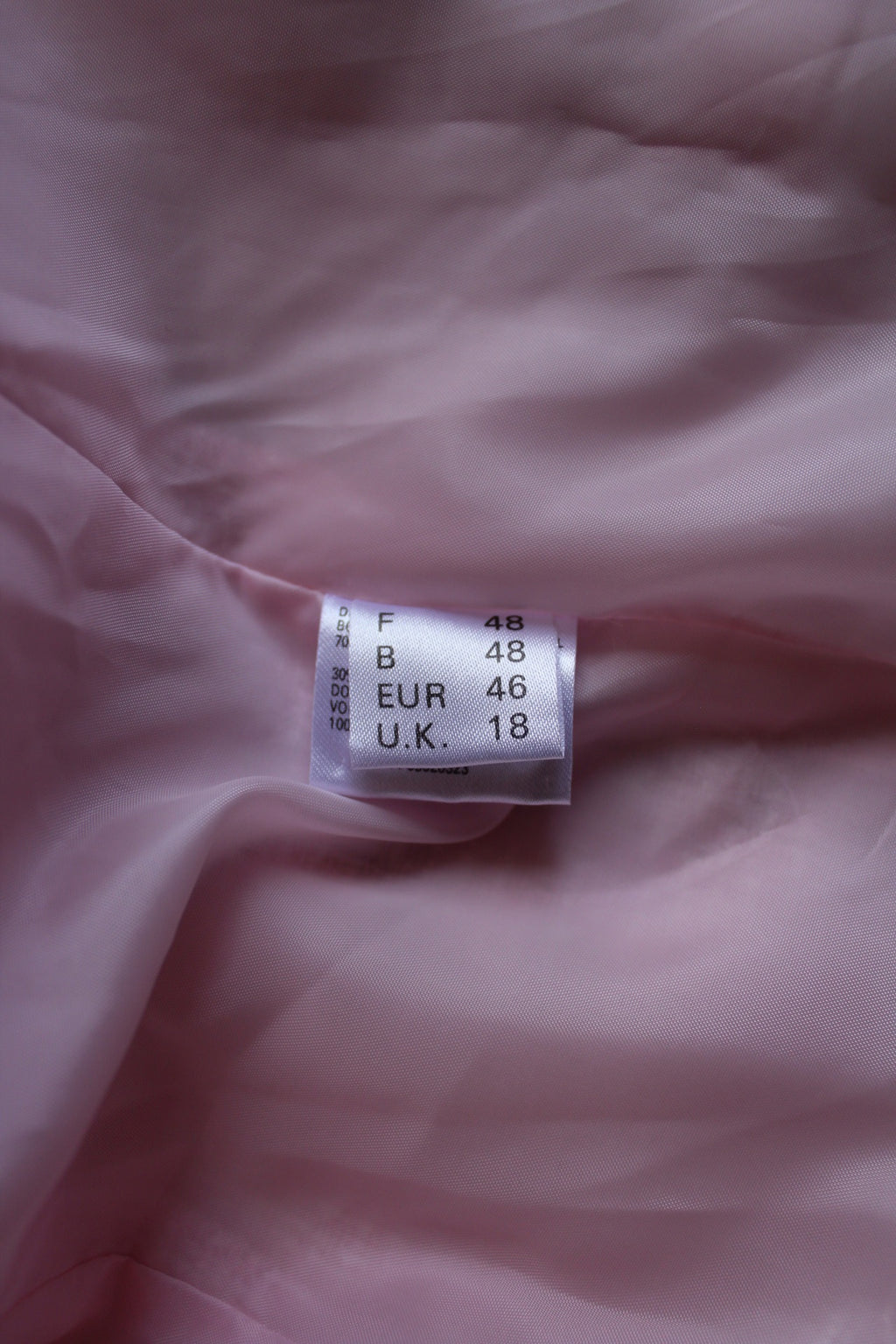 🌸 Ensemble jupe + veste preppy vintage 80's rose poudré - perles nacrées & boutons dorés🍒