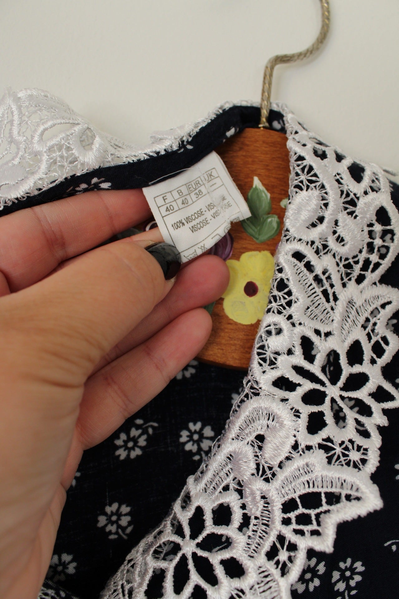 🌸🍒Robe vintage années 90 esprit tropicale & volants - Taille 38🍒🌸