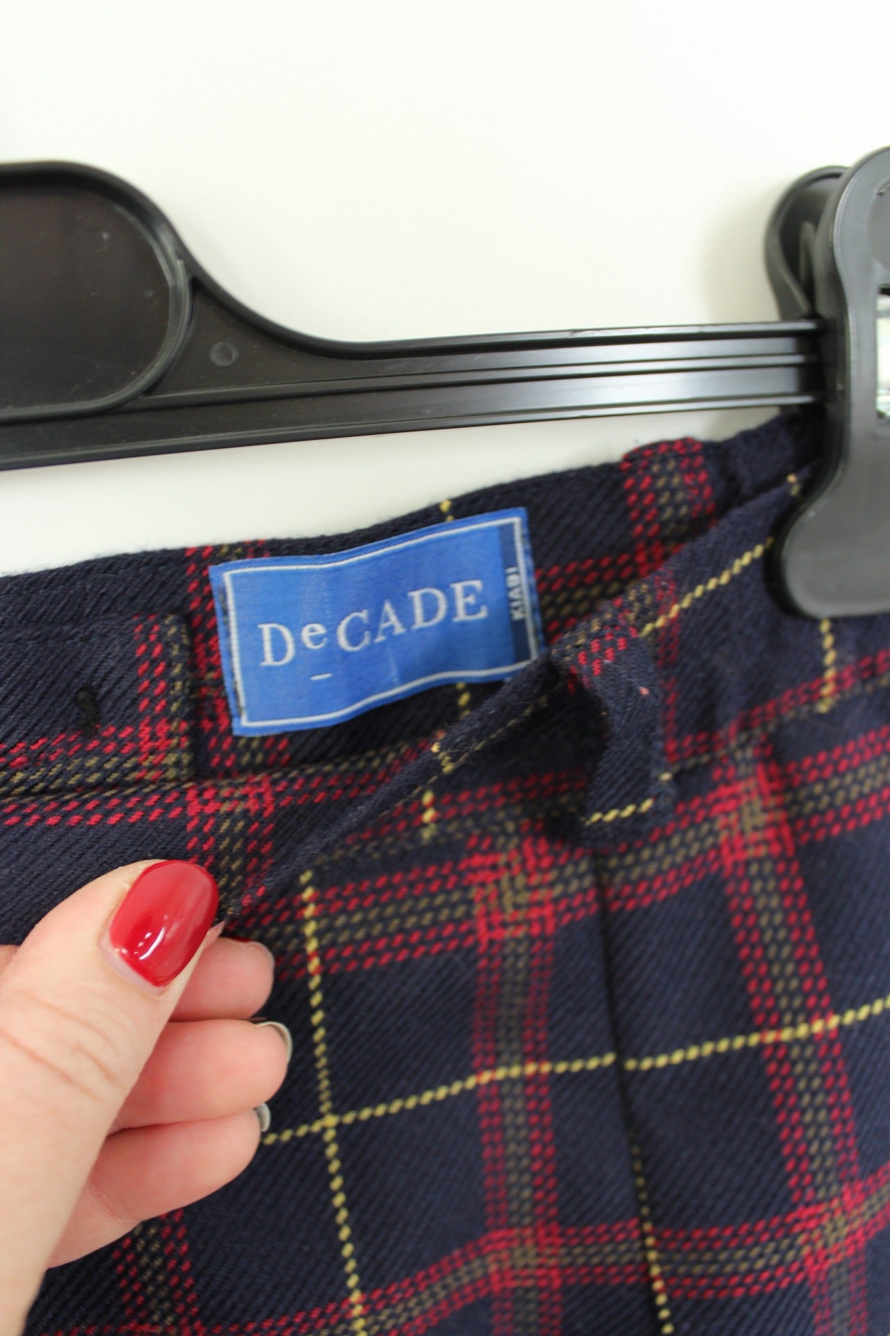 🌸🍒Jupe vintage à carreaux 90's - Decade by kiabi - Taille 36 🍒🌸