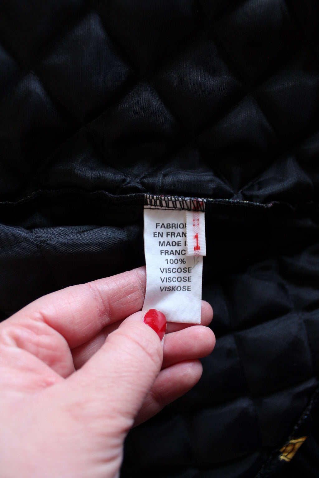 🌸Veste vintage 80's matelassée Ralph Luigi - style baroque, satinée et chic🍒